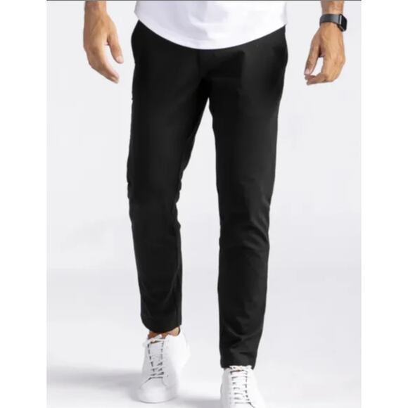 NWT BYLT Basics Everyday Pant 2.0 Slim Fit Black Size 30 - Picture 1 of 12